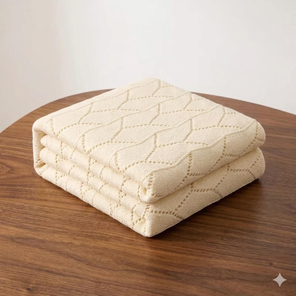 Amberest | Knitted Harmony Throw