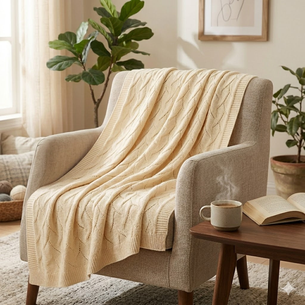 Amberest | Knitted Harmony Throw
