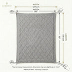 Amberest | Knitted Harmony Throw